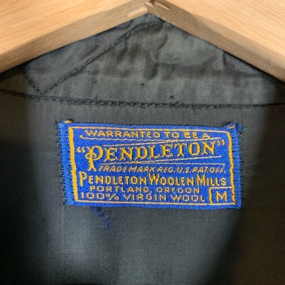 Vintage Pendleton Wool Flannel Shirt Size Medium - Picture 11 of 11